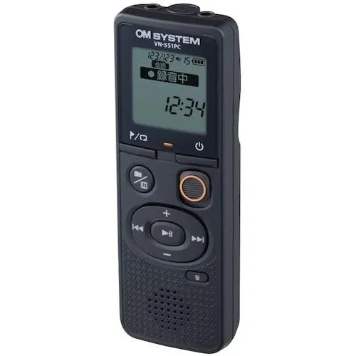 VN-551PC（ICレコーダー/会議録音/議事録/証拠録音/授業録音/語学学習/カラオケ/メモ録/取材/インタビュー）