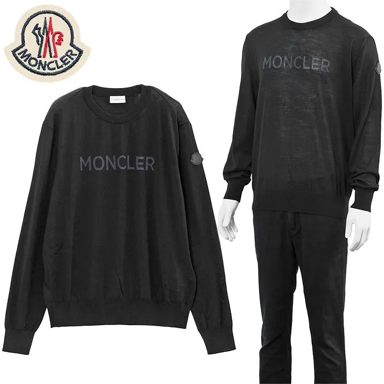 モンクレール MONCLER ゲージ18 ウール セーター 9C000-11-M1180-999 ブラック