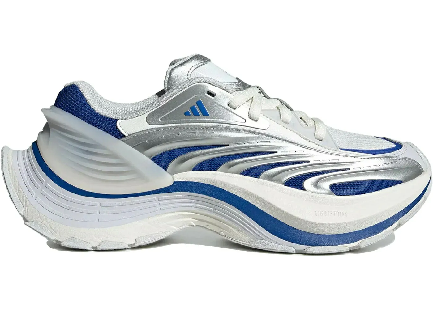 アディダス 銀色 シルバー 青色 ブルー スニーカー メンズ ADIDAS XLG METAWAVE SILVER BLUE / SILVER BLUE