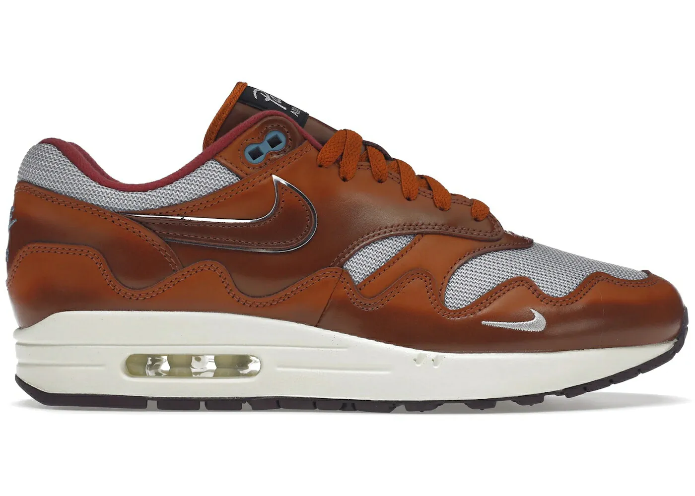 ナイキ マックス ウェーブ ウェイブ エアマックス スニーカー メンズ NIKE AIR MAX 1 PATTA THE NEXT WAVE DARK RUSSETT / DARK RUSSET DARK RUSSET METALLIC
