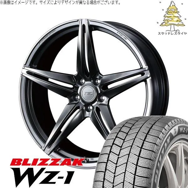 レクサス ES 235/40R19 スタッドレス | ブリザック WZ-1 \u0026 エフゼロ FZ-3 19インチ 5穴114.3