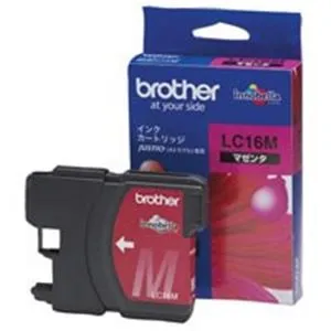 (業務用8セット) brother ブラザー工業 インクカートリッジ 純正 【LC16M】 マゼンタ