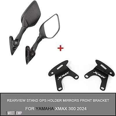互換品 ヤマハ 2024 スクーター バックミラー 前方移動リアビュー ホルダー ブラケット ミラー サイドミラー ホルダー BR