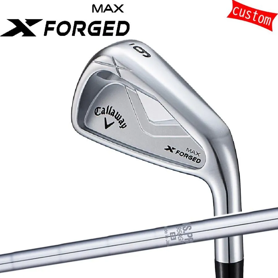 ゴルフクラブ キャロウェイ X FORGED MAX アイアン カスタム NS PRO 950 日本シャフト  特注 Callaway 25モデル エックスフォージド