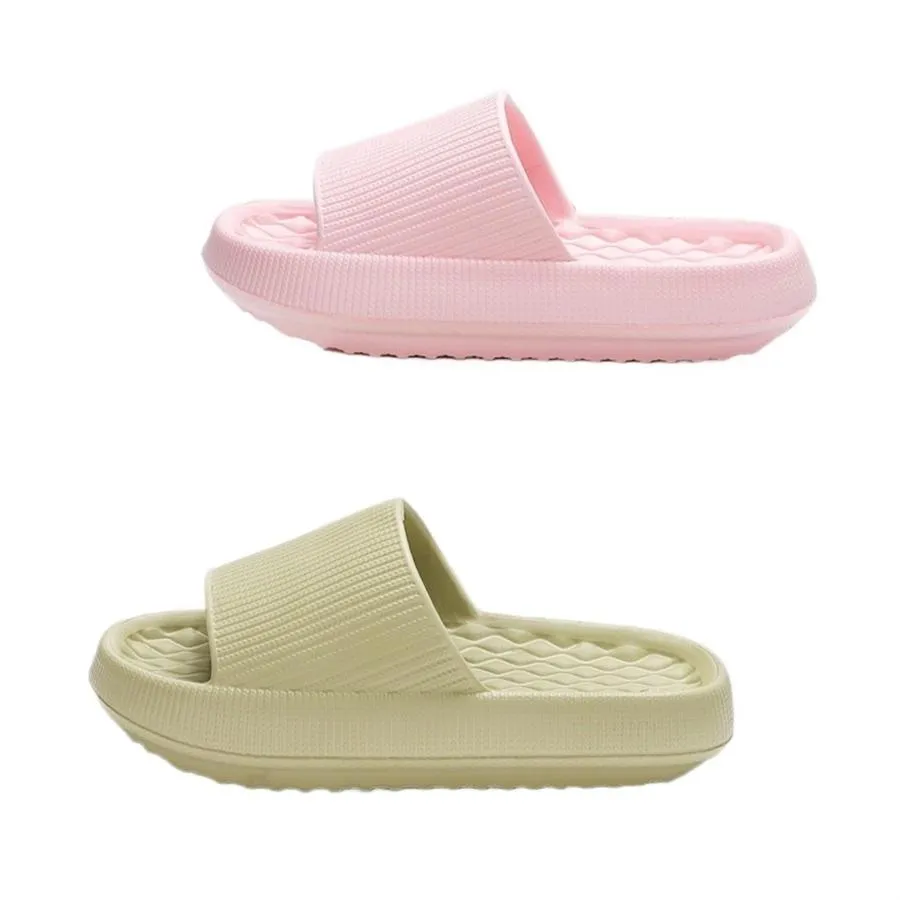 【並行輸入品】HuaWenFeng Slippers Women's Slippers Soft Sole Slides Summer Bea