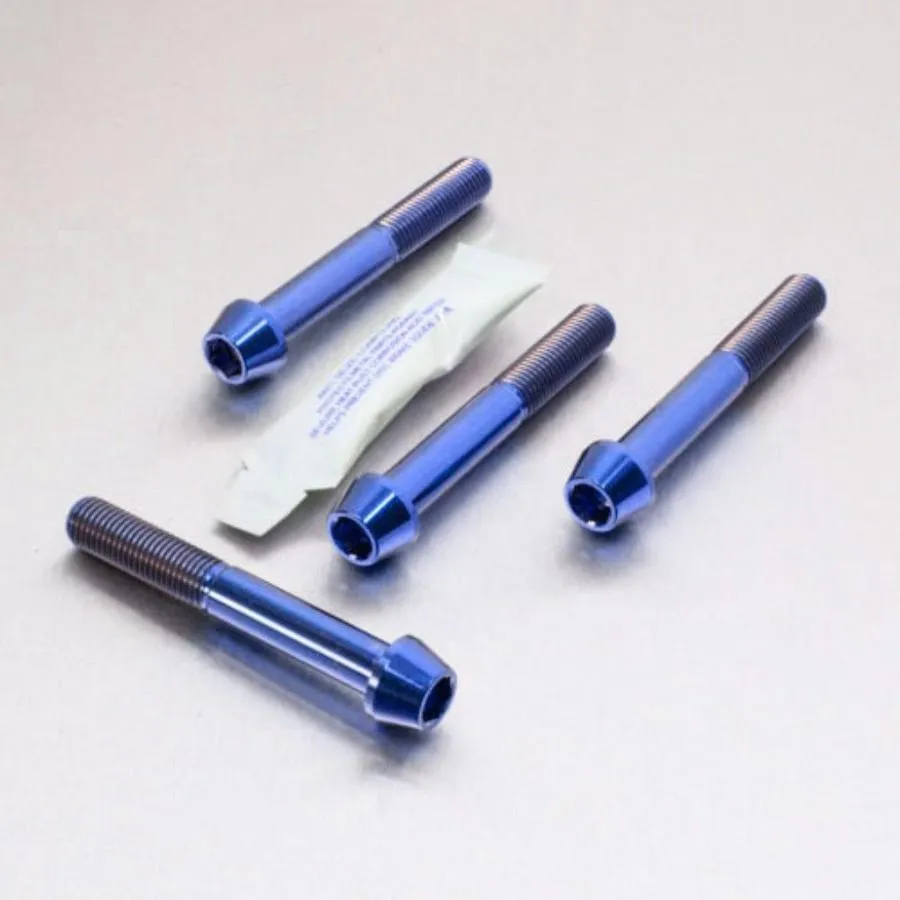 PRO BOLT プロボルト フロントブレーキキャリパーマウンティングボルトキット カラー：ブルー Ninja 1000 SX GSX-R1000 L7+ MT-10 TMAX 560 ブレーキ