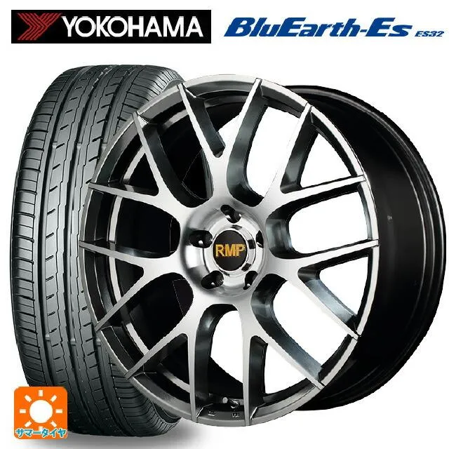 送料無料 サマータイヤホイールセット 215/45R17 91V ヨコハマ ブルーアースEs ES32 エンケイ レーシングレボリューション NT03
