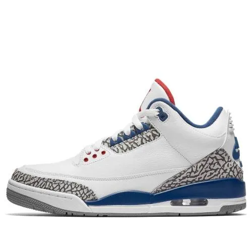 ナイキ ジョーダン 白色 ホワイト 灰色 シメント グレー 青色 ブルー TRUE BLUE スニーカー メンズ JORDAN AIR 3 RETRO OG 2016 854262-106 / WHITE CEMENT GREY TRUE BLUE