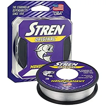 【中古】【輸入品・未使用】(Clear/Blue Fl%ｶﾝﾏ% 2400 Yd%ｶﾝﾏ% Pound Test 4) - Stren Original Service Spool%ｶﾝﾏ% Pound Test 4%ｶﾝﾏ% Clear/Blue Fl