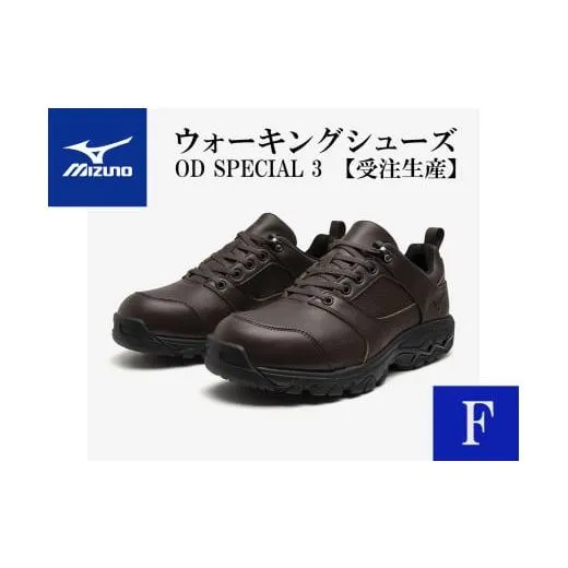 ふるさと納税 ファッション 靴 兵庫県 宍粟市 AO20　ミズノウォーキングシューズ ブラウンF OD SPECIAL 3　 (mizuno オーダーシューズ レザー 天然皮革 Wgrip…
