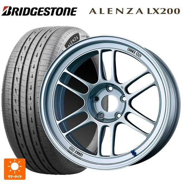 送料無料 サマータイヤホイールセット 235/60R18 107H XL ブリヂストン アレンザLX200 正規品 # エンケイ レーシング RPF1