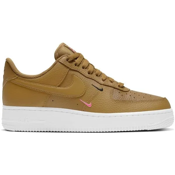 Nike ナイキ レディース スニーカー Nike Air Force 1 Low '07 Essential Wheat Mini Swoosh (Women's) 【サイズ US_7(24.0cm) 】