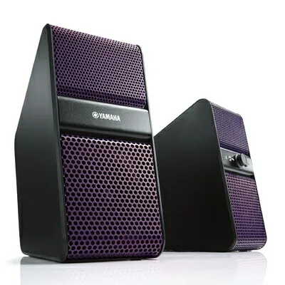 【中古】 ヤマハ パワードスピーカー パープル NX-50(V)