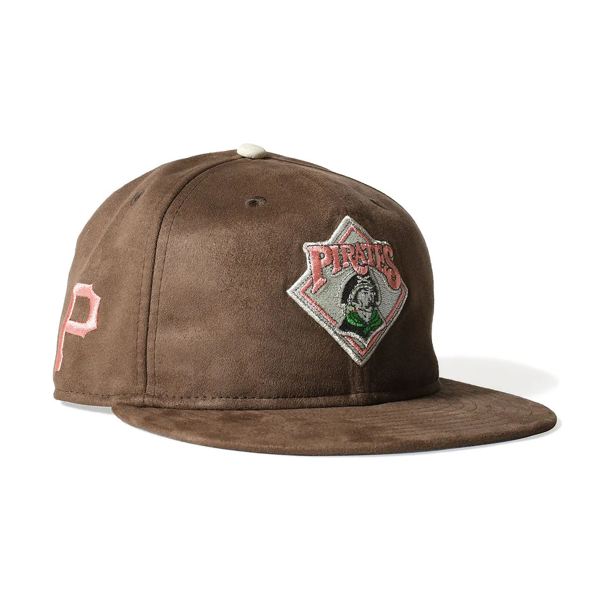 NEW ERA ニューエラ キャップ ストリート ファッション ダンサー ロゴ PITTSBURGH PIRATES CO 59FIFTY SB SUEDE BROWN 14881983
