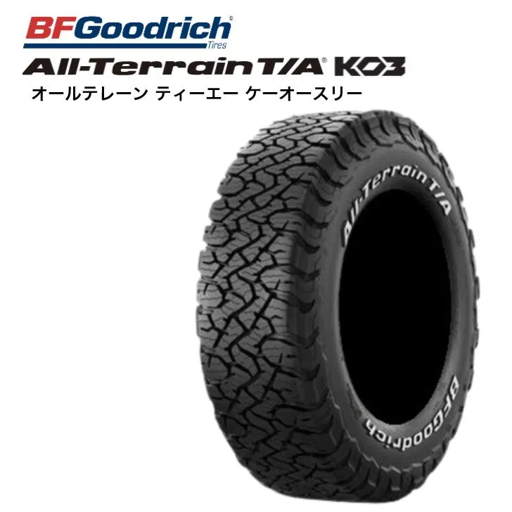 [正規品]BF グッドリッチ オールテレーン T/A KO3 31×10.50R15 109R◆BF Goodrich All-Terrain SUV/4X4用 31x10.50R15
