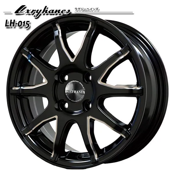 オールシーズンタイヤ ホイール4本セット 165/65R14インチ 4H100 トレジャーワン ラグジーヘインズ LH015 BK クムホ ソルウス 4S HA32