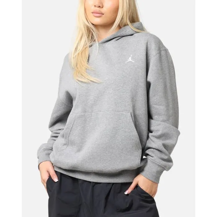 ナイキ ジョーダン Jordan 【 Brooklyn Fleece Pullover Hoodie White Womens Carbon Heather/ 】 ブルックリン フリース フーディー パーカー 白色 ホワイト レディース カーボン heather ヘザー