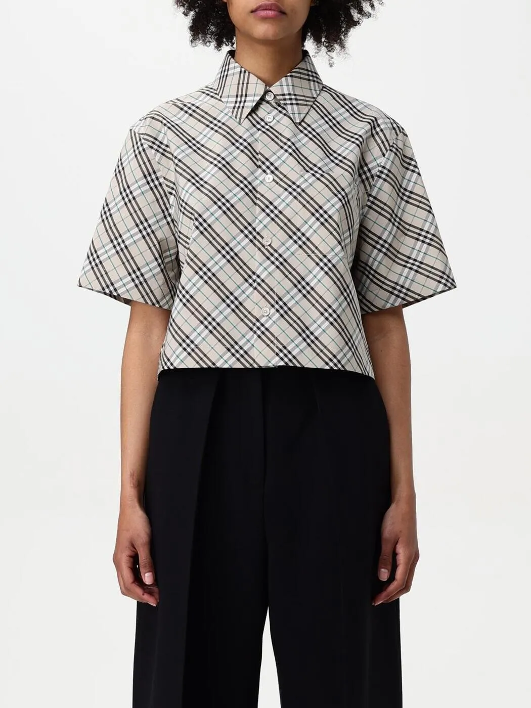 バーバリー BURBERRY シャツ レディース ベージュ Shirts 8101121 ~ 関税 送料無料 2025SS gi