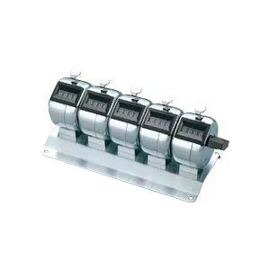 コクヨ 数取器 4桁 5連式 CL-205 1個 業務用 まとめ買い