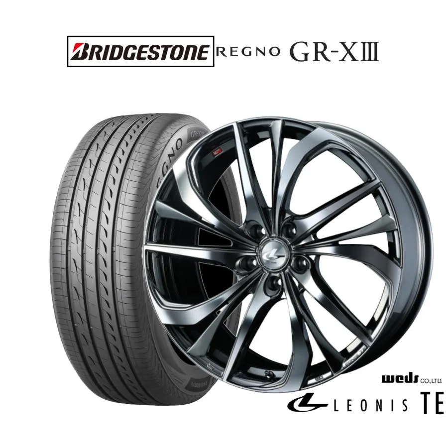 サマータイヤ ホイール4本セット ウェッズ レオニス TE ブリヂストン REGNO レグノ GR-XIII(GR-X3) 235/45R18