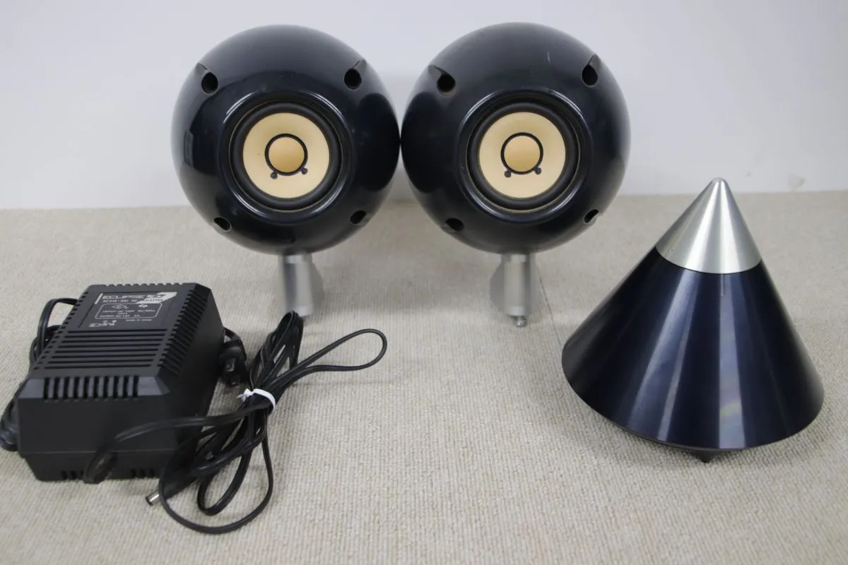【中古】Eclipse イクリプス 508A/A501 Amplifier / Speaker アンプ / スピ－カ－（ペア） /3800