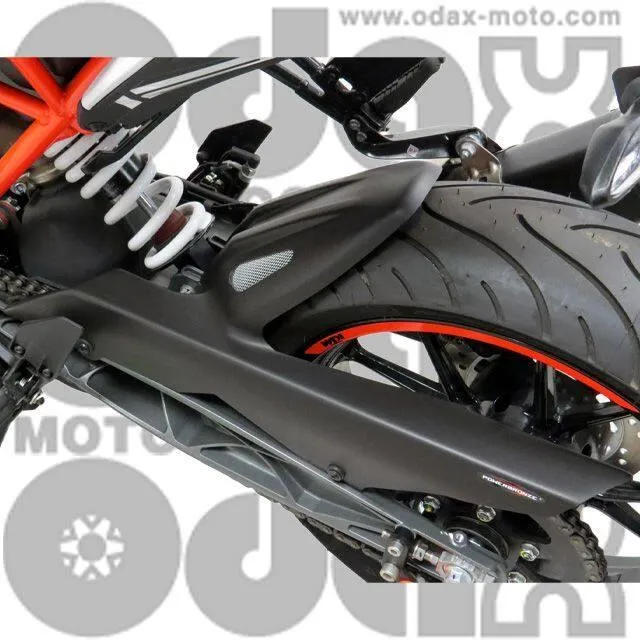 POWERBRONZE インナーフェンダー カラー：ホワイト／レッドメッシュ 390Adventure 125 DUKE 250 390 RC125 RC250 RC390 KTM リアフェンダー フェンダー関連