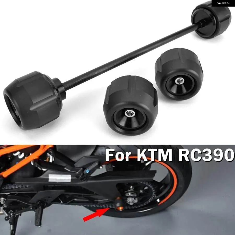 並行輸入品KTM 2022-2023 オートバイ フロントリア アクスル フォーク ホイール プロテクター クラッシュ スライダー
