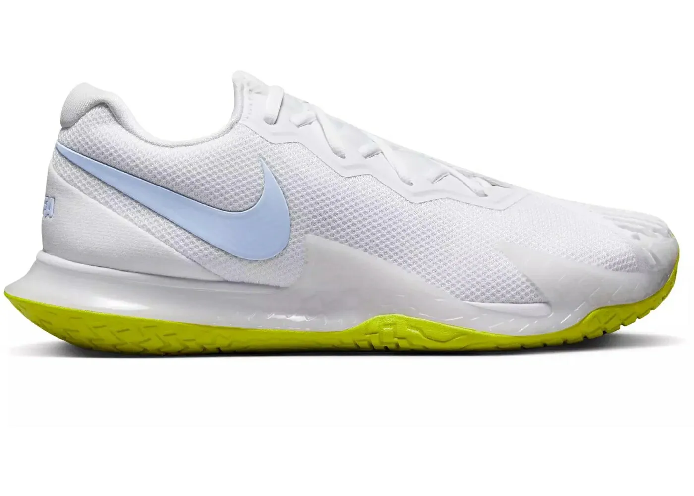 ナイキ コート ズーム 白色 ホワイト スニーカー メンズ NIKE COURT ZOOM VAPOR CAGE 4 RAFA WHITE COBALT BLISS / WHITE BRIGHT CACTUS COBALT BLISS