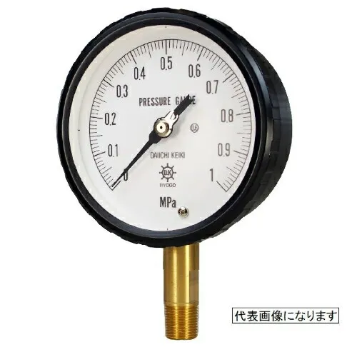 第一計器 HCT０．６級圧力計 ＳＵＳ製 ( SUS-HCT0.6- A U  G1/2 100X 0.4MPA )