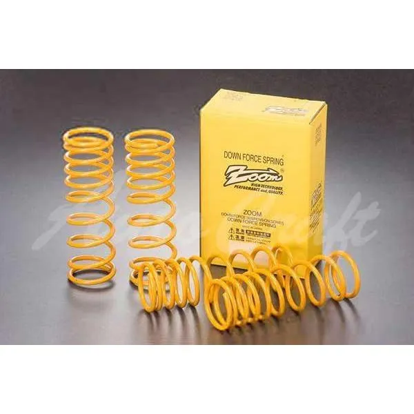 ZOOM ズーム ダウンフォース 1台分セット ダウンサス インプレッサ GVB H19.6〜 EJ20 4WD 2.0L
