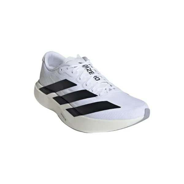 アディダス　Adizero EVO SL WOVEN M　JR1912　ランニングシューズ　フットウェアホワイト/コアブラック/ダッシュグレー