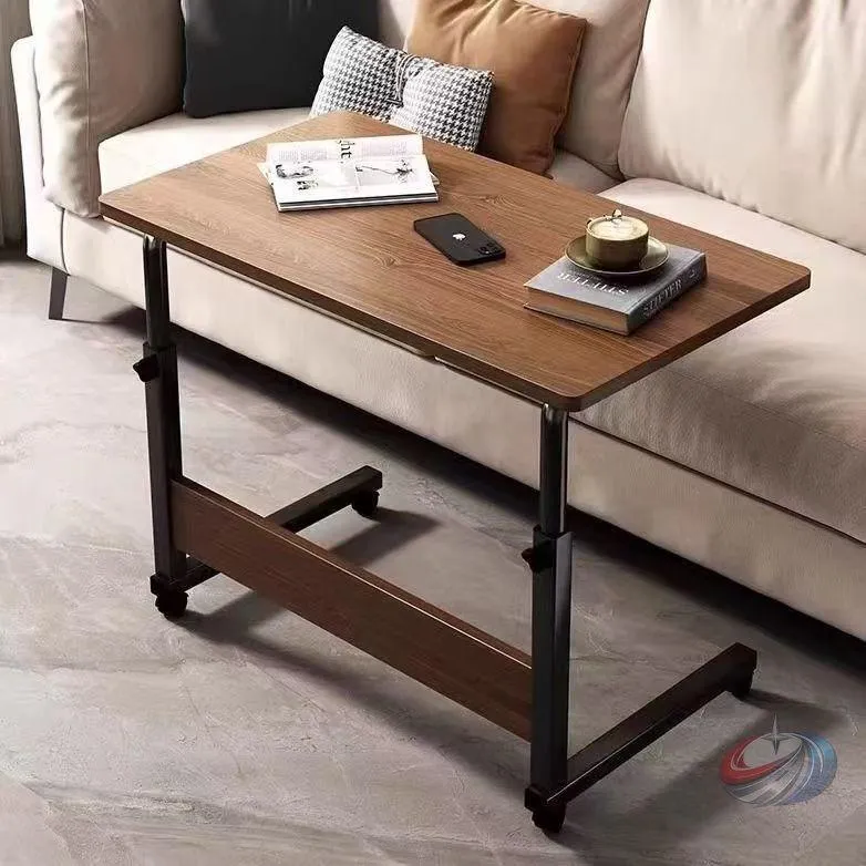 昇降式デスク オフィスデスク ワークテーブル 晟恒中馳 パソコンデスク 80×50×66cm 高さ無段階調節 脚カバー付き 北欧 おしゃれ 在宅勤務