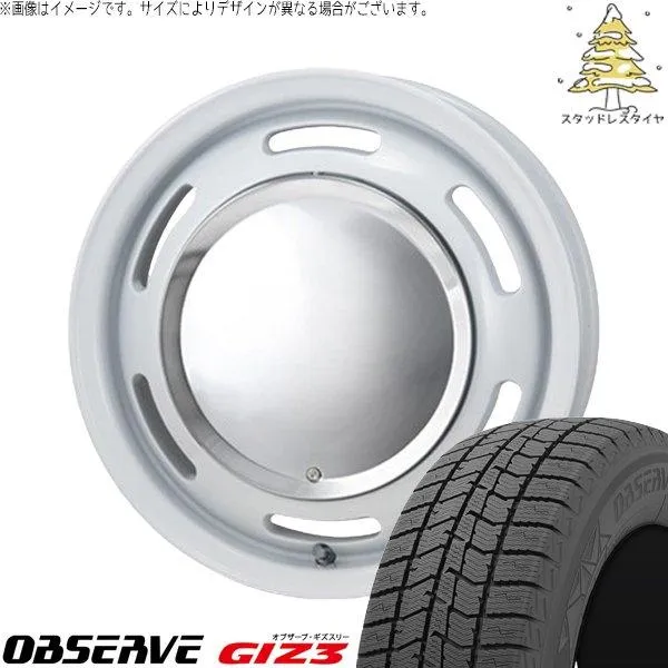 タント ムーブ ワゴンR ラパン 145/80R13 スタッドレス | オブザーブ ギズ3 \u0026 ラグテック ネオムーン2 13インチ 4穴100