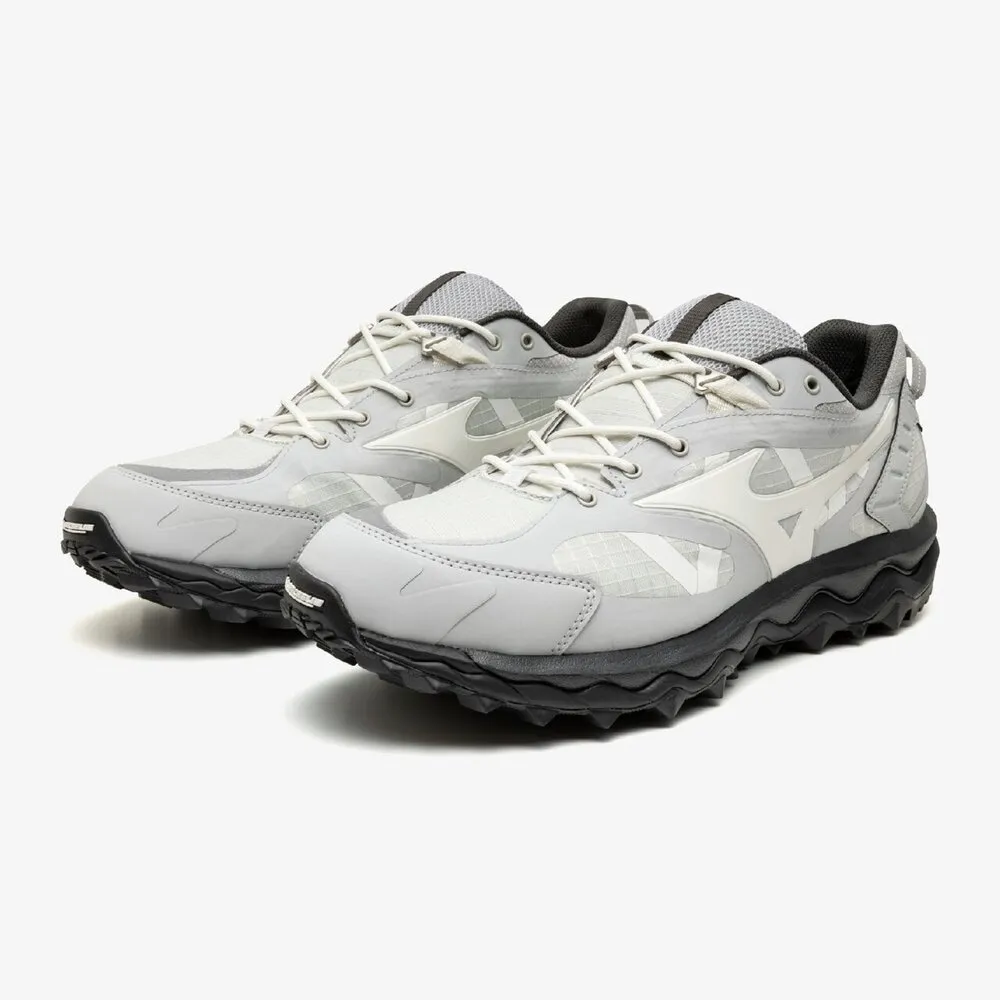 MIZUNO ミズノ WAVE MUJIN TL GTX 10:グレー×オフホワイト×ライトグレー ウェーブムジン ゴアテックス