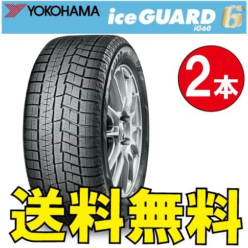 納期確認要 送料無料 スタッドレス ランフラット 2本価格 ヨコハマ アイスガード6 iG60 ZPS 225/50R18 95Q 225/50-18 YOKOHAMA ice GUARD