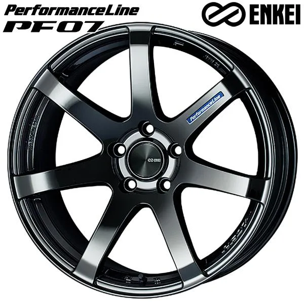 オールシーズンタイヤ ホイールセット 235/55R18インチ 5H114 ENKEI エンケイ パフォーマンスライン PF07 SB クムホ ソルウス 4S HA32 SUV