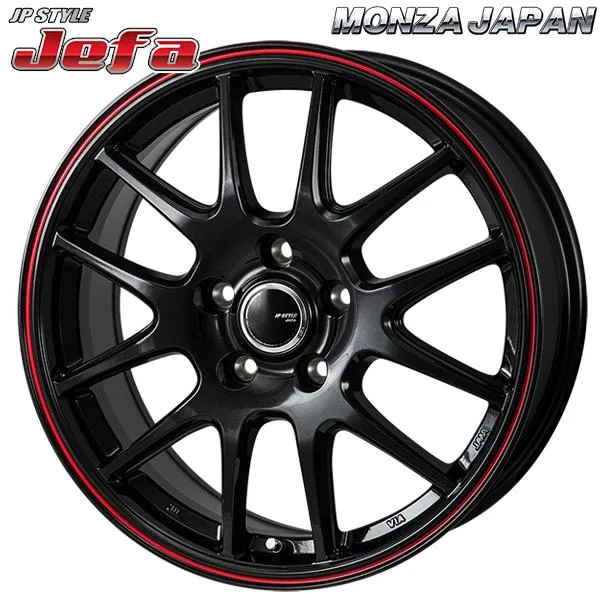 4/17〜19 P10倍 オールシーズンタイヤ ホイール4本セット 215/55R17インチ 5H100 MONZA JPスタイル JEFA ジェファ BK ミシュラン クロスクライメート2