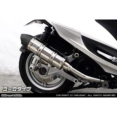 WirusWin ウイルズウィン ロイヤルマフラー タイプ：ユーロタイプ / 仕様：バージョンアップ無 オプション：なし シグナスX SR YAMAHA ヤマハ マフラー