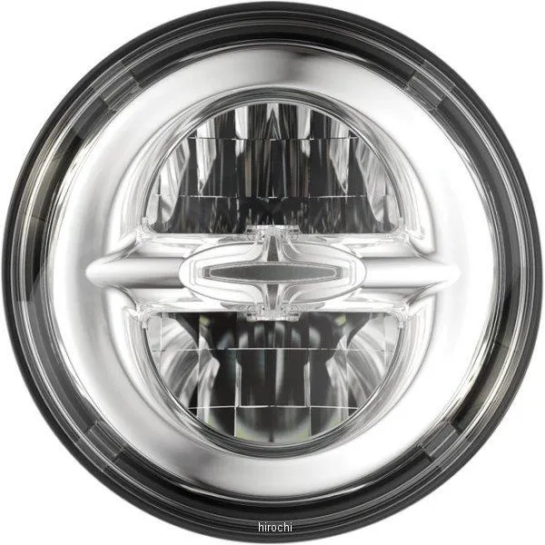 【USA在庫あり】 2001-1538 DRAG LED ヘッドライト 5.75インチ リフレクタースタイル H4 クローム SP店