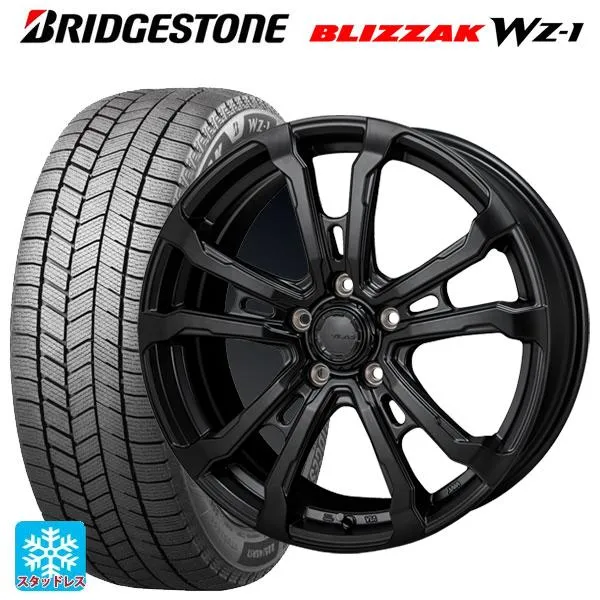 送料無料 スタッドレスタイヤホイールセット 2025年製 235/65R18 106Q ブリヂストン ブリザック WZ1 正規品 # ジャパン三陽 ハ