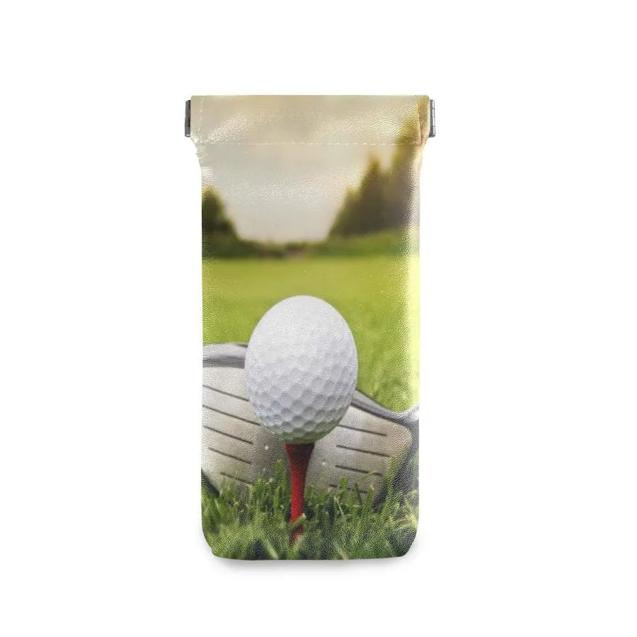 【並行輸入品】AUUXVA Sunglasses Pouch Sport Golf Ball Squeeze Top Glasses Pouc