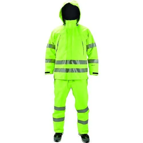 TRUSCO トラスコ中山 TRUSCO ゴアテックス高視認制電レインパンツ イエロー M