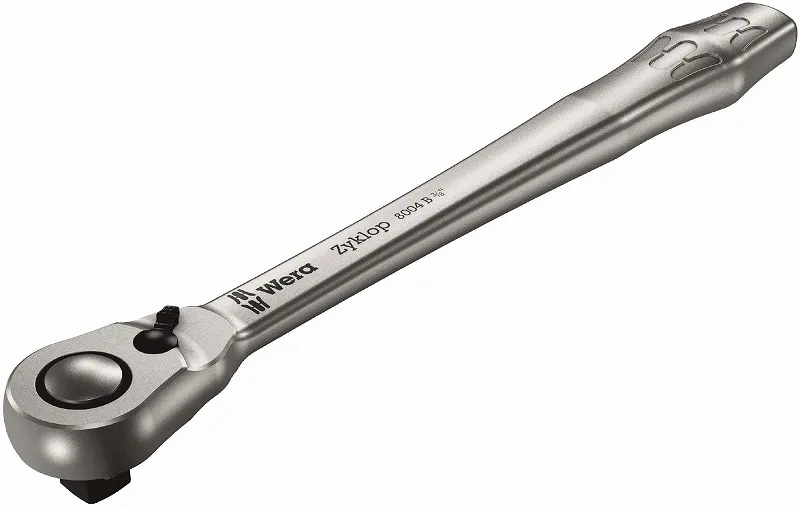 Wera<br>3/8サイクロップメタルラチェットハンドル<br>ロッキング機能<br>8004B  004034