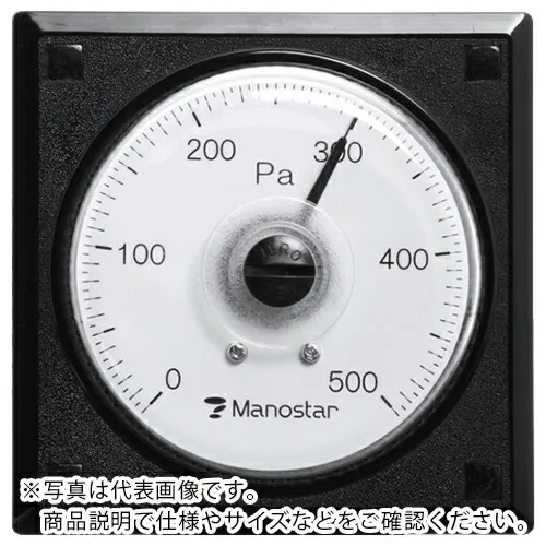 マノスター ( 山本電機製作所 ) ＷＯ８１ パネル角形 １０ｋＰａ ( WO81PRN10E )
