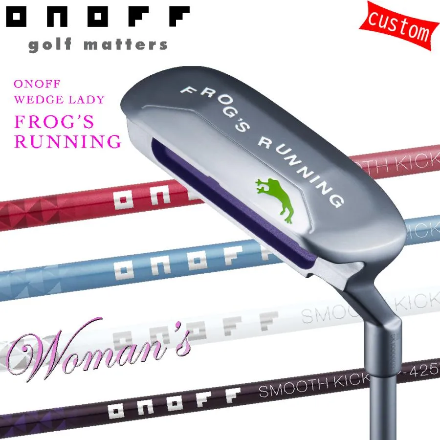オーダーカスタム ONOFF オノフ ウェッジ レディー フロッグス ランニング   女性用 グローブライド FROG′S RUNNING LP-425 カラーカスタム