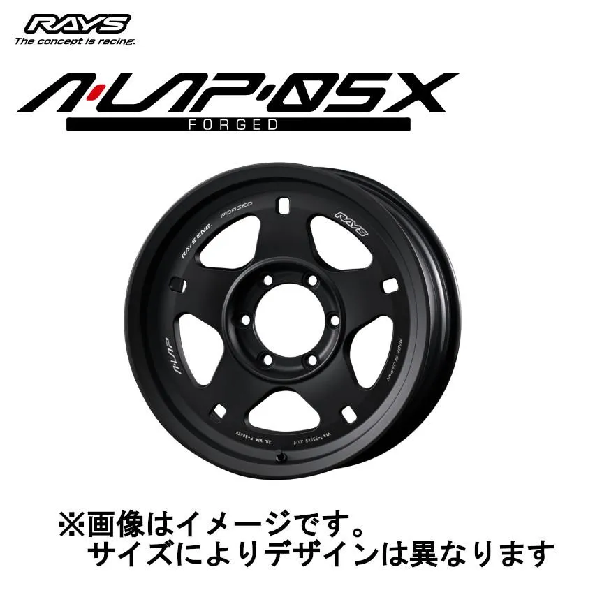 RAYS レイズ A-LAP-05X A-LAP 05X (2本セット) 5/150 17x8.0J -25 ブラストブラック2 (BT) 10127808518BT