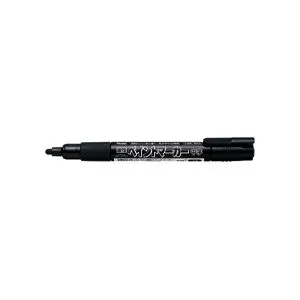 【クーポン配布中】（まとめ）ぺんてる 油性ペイントマーカー 中字 黒MMP20-A 1セット（10本）【×5セット】