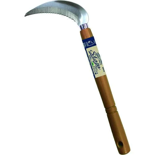 ドウカン 【20丁販売】SHOZO ステンレス なみ刃除草鎌 全長320mm DS011 [2178-1404601]