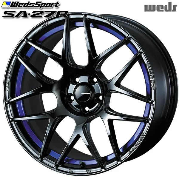 サマータイヤ ホイールセット 235/50R18インチ 5H114.3 ウェッズスポーツ SA27R BLCII トーヨー プロクセススポーツ2