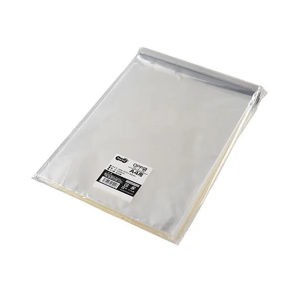 TANOSEE タノシー（大塚商会)  OPP袋 フタ ・ テープ付A4用 225×310+40mm 1パック（500枚） 【×3セット】  【 セット販売 まとめ買い 割引 オフィス 文房具 文具 業務用 オフィス用品 】  文具 オフィス用品 封筒